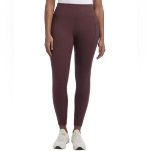 Danskin Women's Brushed Satin Stitch 7/8 Legging